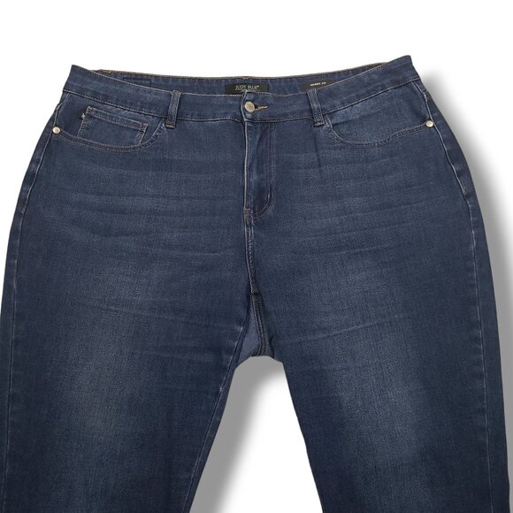 Judy Blue Skinny Fit Jeans Womens 20W High Rise Dark Wash - Picture 2 of 12